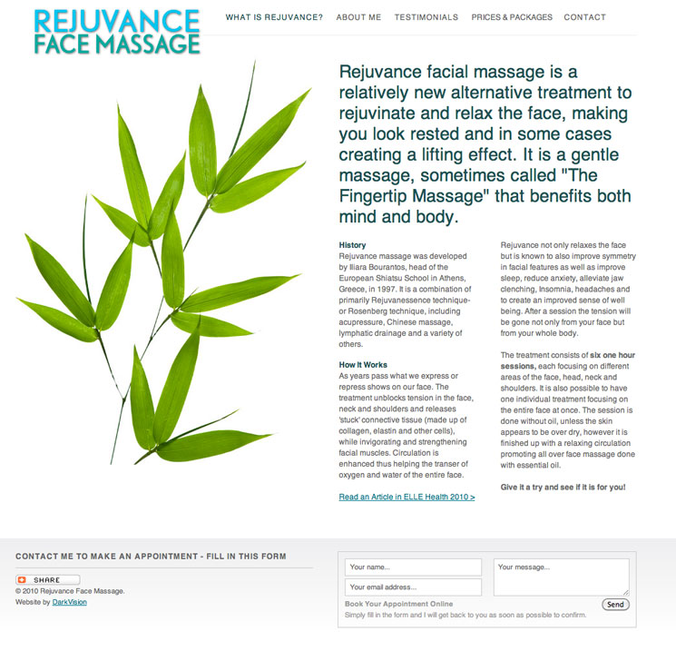 Rejuvance Facial Massage
